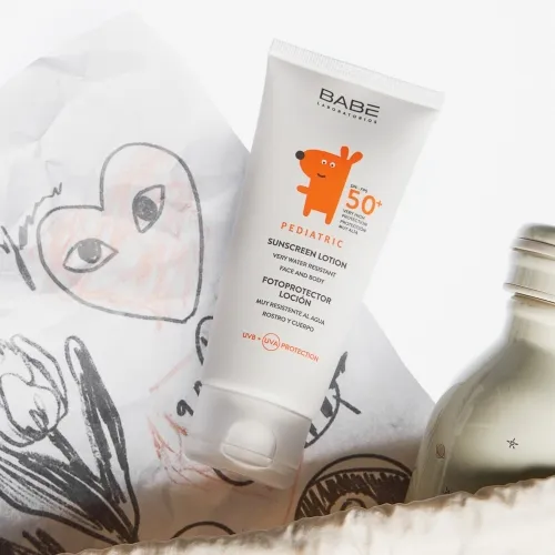 BABE PEDIATRIC PÄIKESEKAITSELOSJOON 50+ LASTELE 100ML - Tootepilt 3