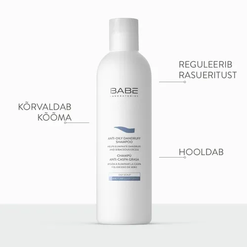 BABE SHAMPOON KÕÕMAVASTANE RASUSTELE JUUSTELE 250ML - Tootepilt 3