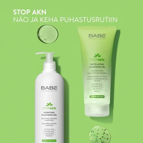 BABE STOP AKN PESUGEEL NÄOLE JA KEHALE 200ML - Tootepilt 5