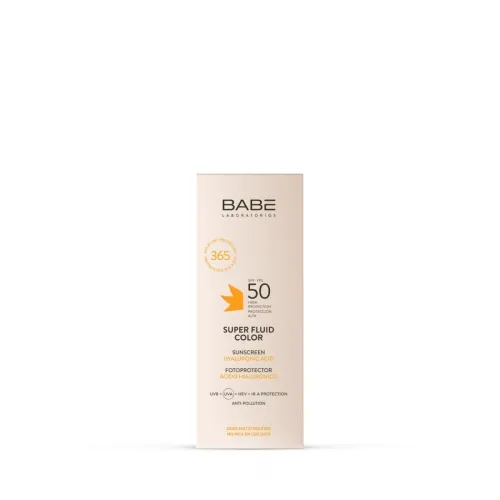 BABE SUPER FLUID EMULSIOON NÄOLE TOONIV SPF50 50ML - Tootepilt 2