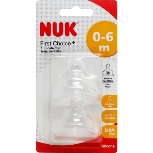 Product image of NUK FC+ PUDELILUTT SILIK. S (0-6 KUUD) N2