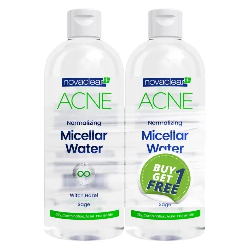 NOVACLEAR GREEN ACNE MITSELLAARVESI DUO PAKK 2*400ML - Tootepilt 
