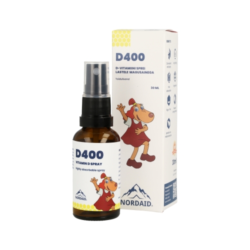 Product image of NORDAID D-VITAMIIN SUUKAUDNE SPREI 10MCG 30ML
