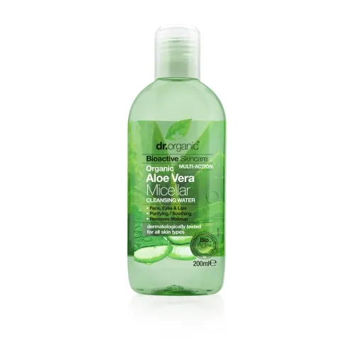 DR. ORGANIC MITSELLAARVESI ALOE VERA 200ML - Tootepilt 