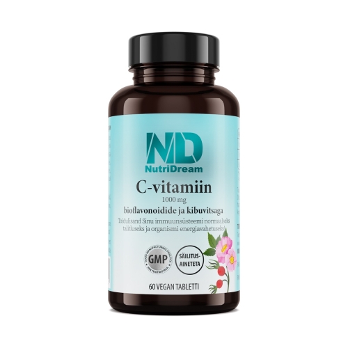 NUTRIDREAM C-VITAMIIN TBL 1000MG N60 - Tootepilt 