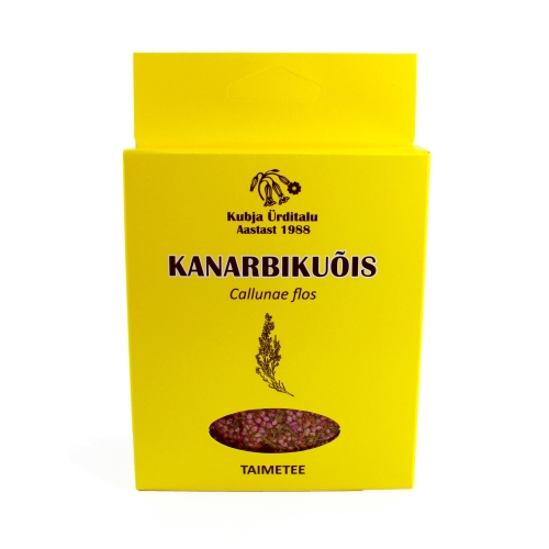 Product image of KUBJA KANARBIKUÕIS (CALLUNA FLORES) 20G (KARP)