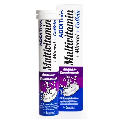 MULTIVITAMIN+MINERAL+COFFEIN LAHUSTUVTBL N20 (ANANAS) - Tootepilt 