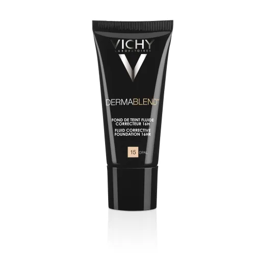 VICHY DERMABLEND 15 OPAL JUMESTUSEMULSIOON 16H SPF35 30ML - Tootepilt 