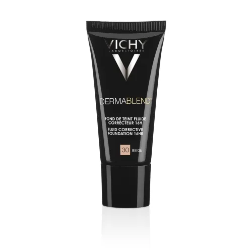 VICHY DERMABLEND 30 BEIGE KORRIGEERIV JUMESTUSEMULSIOON SPF35 30ML - Tootepilt 