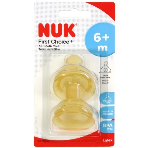 Product image of NUK FC+ PUDELILUTT LATEKS M (0-6 KUUD) N2