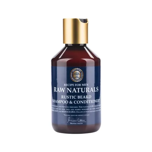 RECIPE FOR MEN RAW NATURALS SHAMPOON-PALSAM HABEMELE 250ML - Tootepilt 
