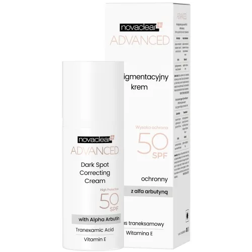 NOVACLEAR ADVANCED NÄOKREEM PIGMENDILAIKUDELE SPF 50+ 50ML