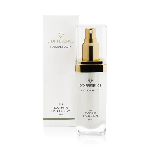 D`DIFFERENCE NATURAL BEAUTY 4D KÄTEKREEM PEHMENDAV 60ML - Tootepilt 