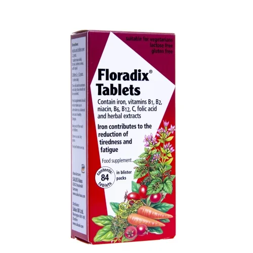 SALUS FLORADIX FERRUM TBL N84 - Tootepilt 