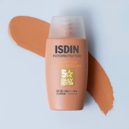 ISDIN SUN PÄIKESEKAITSEEMULSIOON MAGIC MEDIUM SPF50 50ML - Tootepilt 1