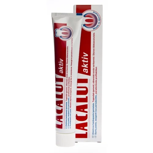 LACALUT HAMBAPASTA AKTIV 75ML - Tootepilt 