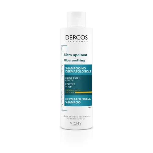 VICHY DERCOS SHAMPOON TUNDLIKULE KUIVALE PEANAHALE 200ML - Tootepilt 