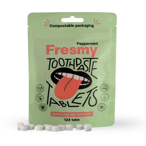 FRESMY HAMBAPESUTABLETID PIPARMÜNT N124 - Tootepilt 