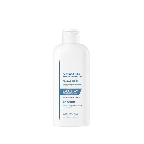 DUCRAY SQUANORM SHAMPOON KUIVALE PEANAHALE 200ML - Tootepilt 