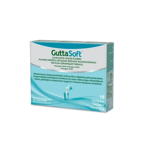 GUTTASOFT SUUKAUDNE PULBER N10 - Tootepilt 