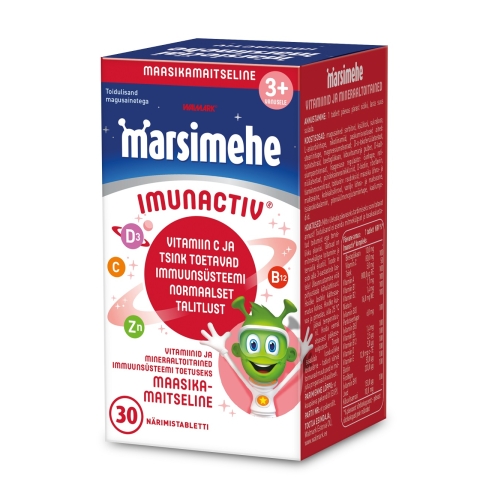 Product image of MARSIMEHE IMUNACTIV TBL N30 (MAASIKAS)