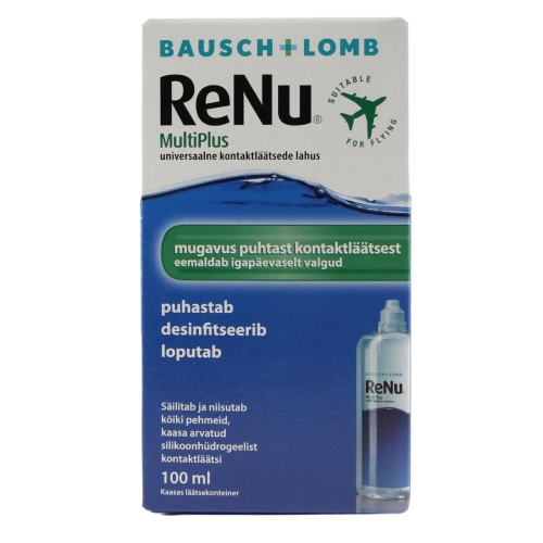 Product image of BAUSCH&LOMB RENU MULTIPLUS 100ML (KONTAKTLÄÄTSEDE DES.LAH)