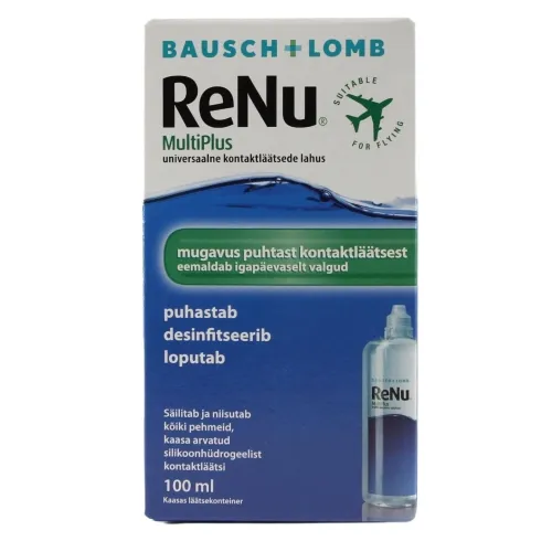 BAUSCH&LOMB RENU MULTIPLUS 100ML (KONTAKTLÄÄTSEDE DES.LAH)