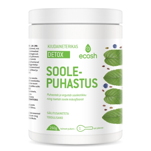 Product image of ECOSH KIUDAINETERIKAS SOOLEPUHASTUS DETOX 260G