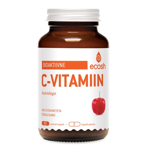 Product image of ECOSH BIOAKTIIVNE C-VITAMIIN ACEROLAGA KAPSLID N90