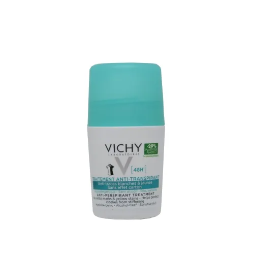 Product image of VICHY ANTIPERSPIRANT ROLL-ON 48H ANTITRACE 50ML
