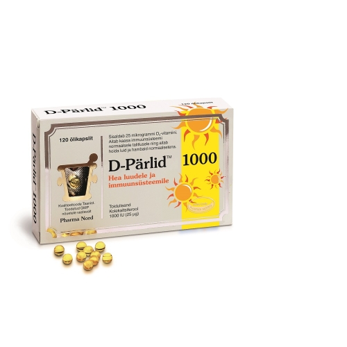 D-PÄRLID 1000 KAPSLID N120 - Tootepilt 