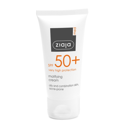 ZIAJA MED PÄEVAKREEM MATISTAV RASUSELE NAHALE SPF50+ 50ML