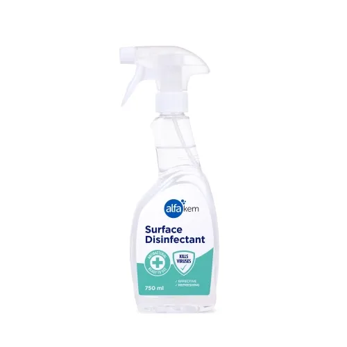 ALFA KEM PINDADE DESINFITSEERIMISVAHEND 750ML PIHUSTIGA - Tootepilt 
