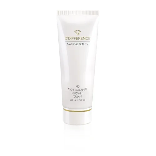 D`DIFFERENCE NATURAL BEAUTY 4D DUSHIKREEM NIISUTAV 200ML - Tootepilt 