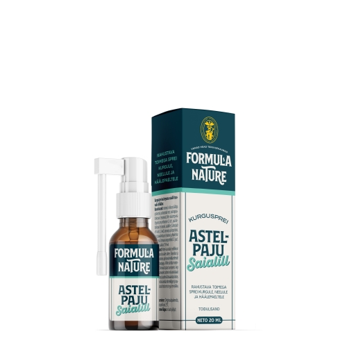 Product image of FORMULA NATURE KURGUSPREI ASTELPAJU-SAIALILL 20ML