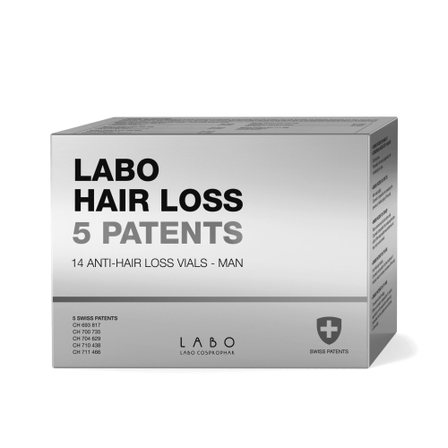 Product image of LABO HAIR LOSS 5 PATENTI AMPULLID MEESTELE 3,5ML N14