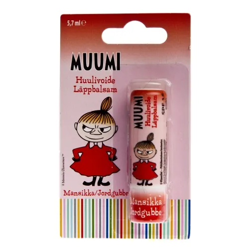 MUUMI HUULEPALSAM LASTELE MAASIKAS SPF15 5,7ML - Tootepilt 