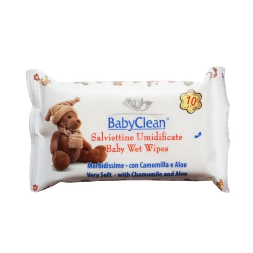 BABY CLEAN NIISKED SALVRÄTIKUD ALLERGIAOHUTUD N10 - Tootepilt 