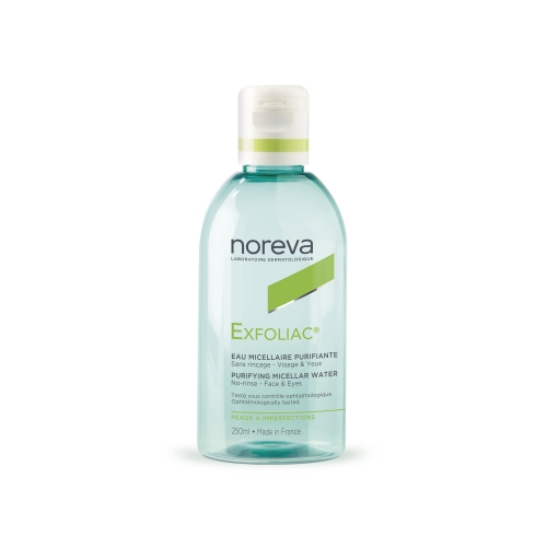 NOREVA EXFOLIAC MITSELLAARVESI AKNELISELE NAHALE 250ML - Tootepilt 
