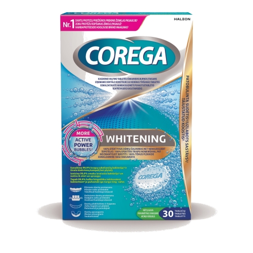 Product image of COREGA PUHASTUSTABLETID WHITENING N30