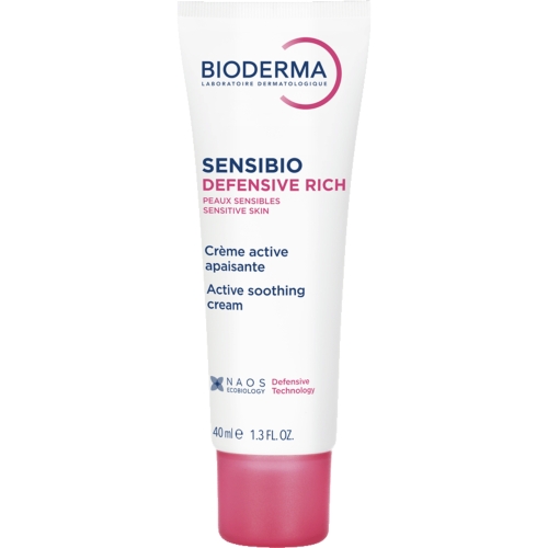 BIODERMA SENSIBIO DEFENSIVE RICH NÄOKREEM RAHUSTAV 40ML - Tootepilt 