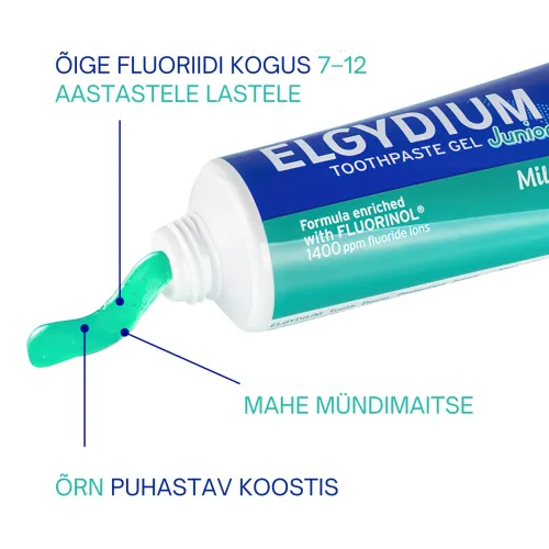 ELGYDIUM HAMBAPASTA JUNIOR MILD MINT 50 ML - Tootepilt 1
