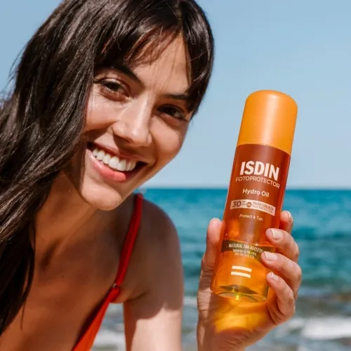 ISDIN SUN PÄIKESEKAITSEÕLI PÄEVITUST SOODUSTAV SPF30 200ML UUS - Tootepilt 5