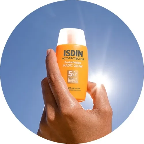 ISDIN SUN PÄIKESEKAITSEEMULSIOON MAGIC GLOW NÄOLE SPF50 50ML - Tootepilt 8