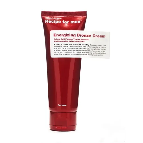 RECIPE FOR MEN NÄOKREEM TONISEERIV PRUUNISTAV 75ML - Tootepilt 