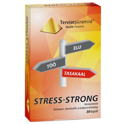 TERVISEPÜRAMIID STRESS-STRONG KAPSLID N30 - Tootepilt 