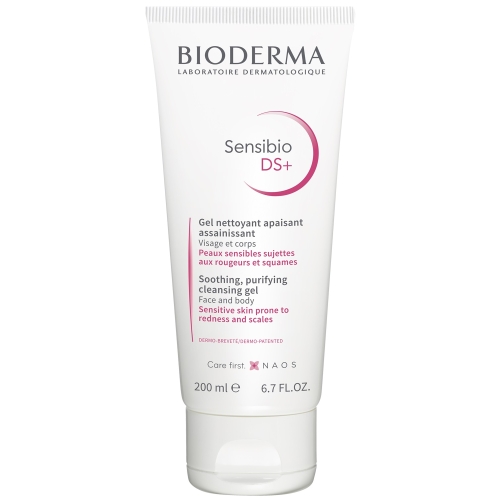 BIODERMA SENSIBIO DS+ PUHASTUSGEEL PUNETAVALE NAHALE 200ML - Tootepilt 
