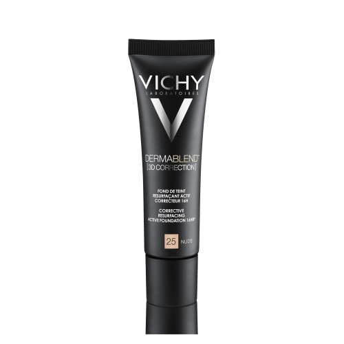 VICHY DERMABLEND 3D JUMESTUSKREEM 25 NUDE SPF25 30ML - Tootepilt 