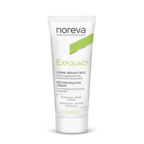 NOREVA EXFOLIAC KREEM TAASTAV 40ML - Tootepilt 