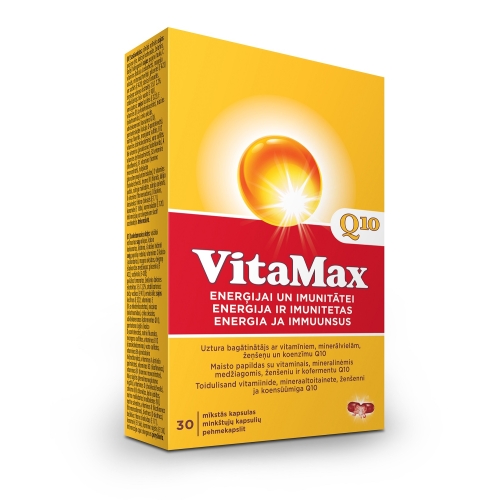 VITAMAX Q10 KAPSLID N30 - Tootepilt 